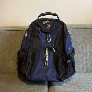 Swiss Gear backpack, navy and black